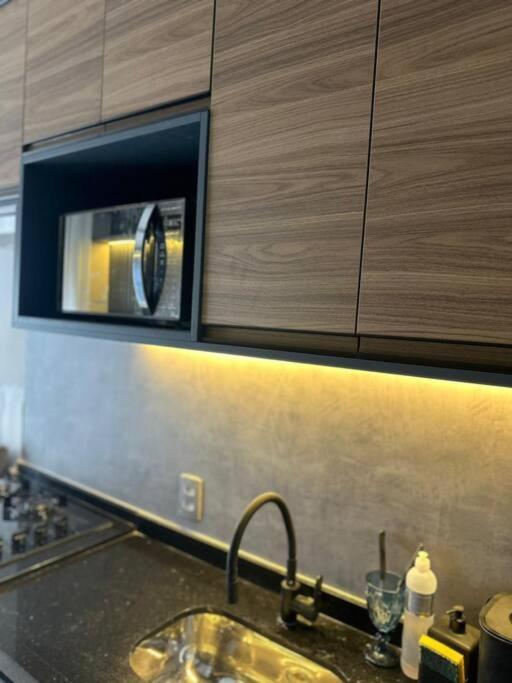 Belo Studio Com Suite E Varanda Sao Paulo Dış mekan fotoğraf
